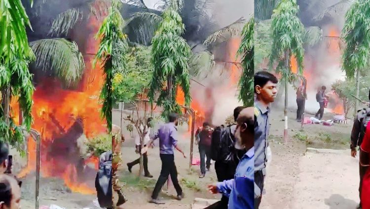 উত্তরায় বিমানবাহিনীর প্রশিক্ষণ বিমান বিধ্বস্ত: নিহত ১৯, আহত দেরশতাধিক