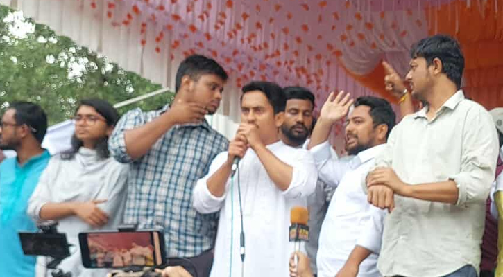 গোপালগঞ্জের নাম বদলাতে আসিনি: নাহিদ ইসলাম