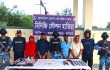 নোয়াখালীর হাতিয়ায় যৌথ অভিযানে আগ্নেয়াস্ত্র ও চোরাই স্বর্ণসহ আটক ৪