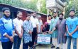 বীরগঞ্জে ফজিলা বেগমকে হাঁসের খামার উপহার দিল স্বেচ্ছাসেবী সংগঠন বিএসএসকেপি