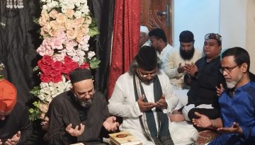 পবিত্র আশুরা উপলক্ষে খানকায়ে কুশায়ী দরবারে আলোচনা ও দোয়া মাহফিল