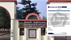 শিক্ষার্থীদের মার্কশিট না পেয়ে দুর্ভোগ: ইসলামী বিশ্ববিদ্যালয়ে ছাত্র ইউনিয়নের প্রতিবাদ