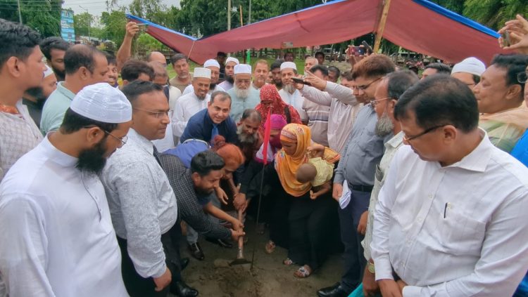 মাগুরায় নির্মিত হচ্ছে ‘জুলাই শহীদ স্মৃতিস্তম্ভ