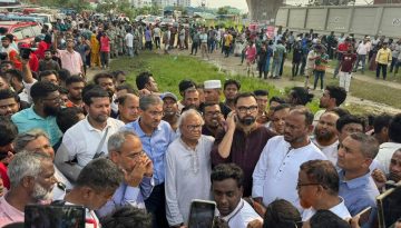 উত্তরায় বিমান দুর্ঘটনায় শোক প্রকাশ করেছেন বিএনপি নেতা আমিনুল হক
