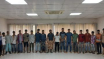 শেরেবাংলা নগর থেকে ১৮ মামলার আসামি রেজাউলসহ ২১ জন গ্রেফতার