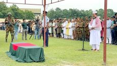 রাজশাহীতে চিরনিদ্রায় শায়িত হলেন তৌকির