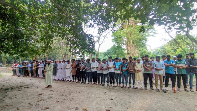 মাইলস্টোন ট্রাজেডি, ইবিতে গায়েবানা জানাজা
