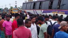 ব্রাহ্মণবাড়িয়ায় দ্বিতীয় দিনের মতো চলছে সিএনজি অটোরিকশা ধর্মঘট