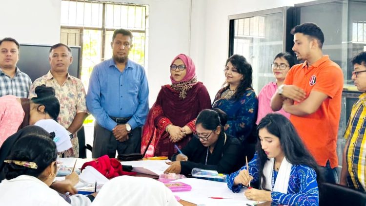 খিলগাঁও মডেল কলেজে গণ-আন্দোলনের শহীদদের স্মরণে মাসব্যাপী কর্মসূচি
