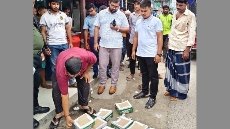 কালিহাতীতে চার মিষ্টির দোকানে ভ্রাম্যমাণ আদালতের জরিমানা