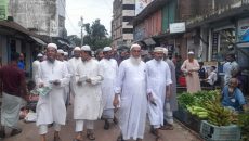 জাতীয় সমাবেশ সফল করতে চরবংশি ইউনিয়ন জামায়াতের লিফলেট বিতরণ