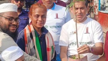 সবুজ উৎসব উপলক্ষে মাগুরা রিপোর্টার্স ইউনিটির বৃক্ষরোপণ কর্মসূচি