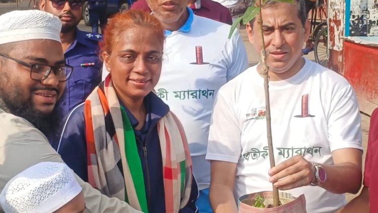 সবুজ উৎসব উপলক্ষে মাগুরা রিপোর্টার্স ইউনিটির বৃক্ষরোপণ কর্মসূচি