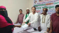 গণঅভ্যুত্থানের বীর শহীদদের স্মরণে ধরমণ্ডলে বিনামূল্যে চক্ষু শিবির ও অপারেশন ক্যাম্প