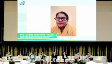 প্রকৃতি-ভিত্তিক সমাধান গ্রহণ ও উন্নত দেশের দায়িত্ব পালনে জোর: পরিবেশ উপদেষ্টা সৈয়দা