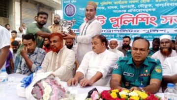 টঙ্গীতে মাদক, সন্ত্রাস ও চাঁদাবাজি প্রতিরোধে বিট পুলিশিং সভা