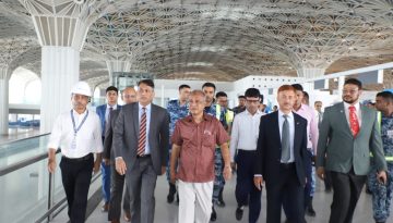 তৃতীয় টার্মিনালের জনবল নিরূপণ করতেই বিমানবন্দর পরিদর্শনে স্বরাষ্ট্র উপদেষ্টা