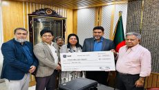 শ্রমিক কল্যাণ ফাউন্ডেশনে লাফার্জ হোলসিম ও জিপিএইচ ইস্পাতের ৩ কোটি ২৪ লাখ টাকার অনুদান
