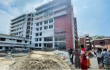 চাঁদা না দেওয়ায় রাজবাড়ীতে হাসপাতাল নির্মাণকাজ বন্ধ