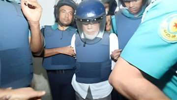 সাবেক প্রধান বিচারপতি এ বি এম খায়রুল হক ৭ দিনের রিমান্ডে