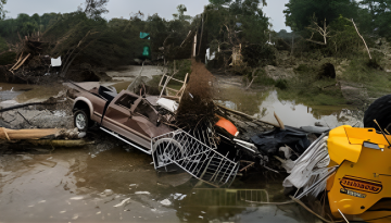 টেক্সাসে বন্যায় নিহতের সংখ্যা বেড়ে ৫০