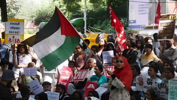 ইসরায়েলকে সব সামরিক সহযোগিতা বন্ধের আহ্বান ভারতীয় নাগরিক সমাজের