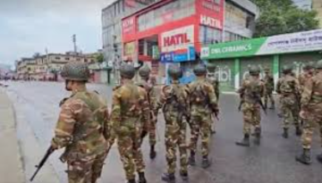 গোপালগঞ্জে চলছে কারফিউ, থমথমে পরিবেশ