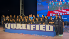 দেশে ফিরলেন ইতিহাস গড়া নারী ফুটবলাররা, হাতিরঝিলে জমকালো সংবর্ধনা