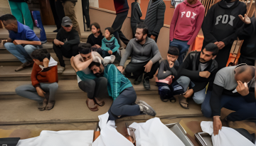 গাজায় খাদ্য সহায়তা নিতে গিয়ে নিহত ৭৪০