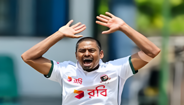 বাংলাদেশি বোলারদের মধ্যে শীর্ষ র‌্যাংকিংয়ে তাইজুল