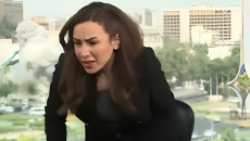 সিরিয়ায় টিভি ভবনে হামলা, দৌড়ে পালালেন উপস্থাপিকা