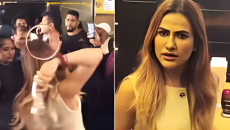 সিনেমার প্রিমিয়ার অনুষ্ঠানে পরিচালককে জুতা ছুড়লেন অভিনেত্রী