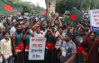 জুলাই সনদের দাবি নিয়ে শাহবাগ অবরোধ, বন্ধ যান চলাচল