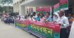 মাদারীপুরে কিন্ডারগার্টেন স্কুলে পড়ুয়া শিক্ষার্থীদের বৃত্তি পরীক্ষায় অংশ গ্রহণের দাবিতে মানববন্ধন