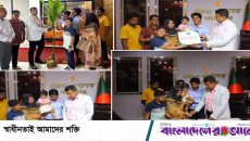 বৃক্ষ প্রেমী আরিবাহ্ ইসলামের জন্মদিনে কেক কাটলেন ডিসি
