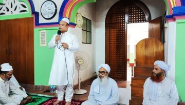 বিএনপি  চেয়ারপারসনের  উপদেষ্টা  ডা. জিয়া উদ্দিন হায়দার এর ঝালকাঠি নেছারাবাদ মাদ্রাসা পরিদর্শন