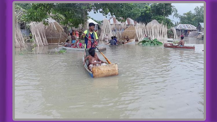 পদ্মা ও গড়াই নদীর পানি বৃদ্ধি, কুষ্টিয়ার দুই ইউনিয়ন মূল ভূখণ্ড থেকে বিচ্ছিন্ন