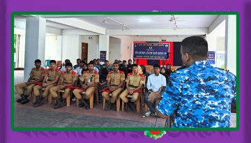 ভোলায় “তারুণ্যের উৎসব-২০২৫” : কোস্ট গার্ডের অপরাধবিরোধী সচেতনতামূলক কর্মসূচি