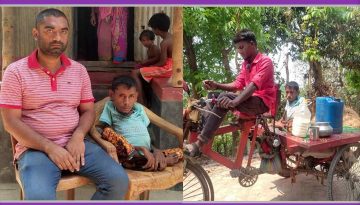 ভিক্ষাবৃত্তি ছেড়ে কর্মসংস্থানে আবুল হোসেন, এখন স্বাবলম্বী