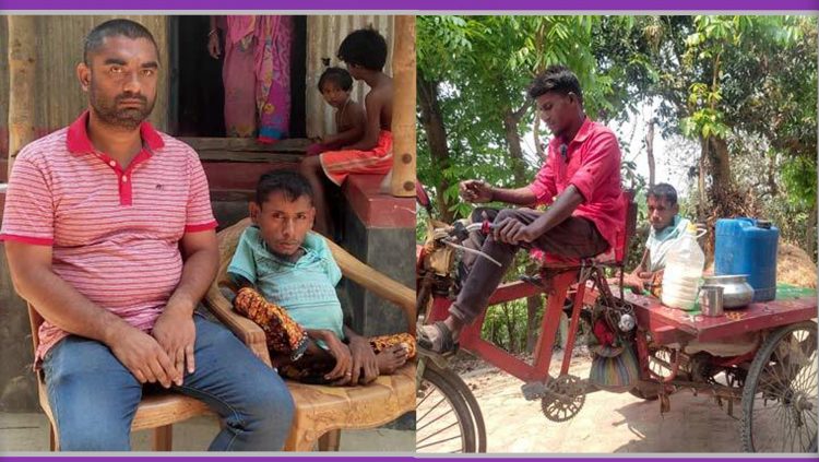 ভিক্ষাবৃত্তি ছেড়ে কর্মসংস্থানে আবুল হোসেন, এখন স্বাবলম্বী