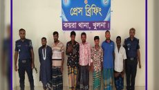 কয়রায় পুলিশের বিশেষ অভিযানে ৭ আসামী গ্রেফতার