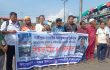 গাজীপুরে সাংবাদিক তুহিন হত্যার প্রতিবাদে বন্দর পেশাজীবী সাংবাদিকদের বিক্ষোভ মিছিল