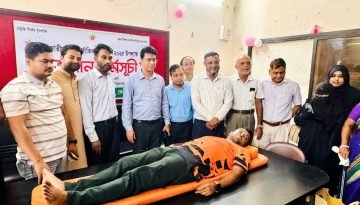 ফেনীতে জাতীয় ও আন্তর্জাতিক যুব দিবস উপলক্ষে রক্তদান কর্মসূচি