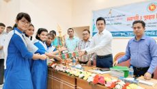 চাঁদপুর সদরে শীতকালীন ক্রীড়া প্রতিযোগিতার পুরস্কার বিতরণ