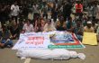 শেবাচিমে অব্যবস্থাপনার বিরুদ্ধে কাফন মিছিল ও সড়ক অবরোধ