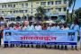 আখাউড়ায় দুই সাংবাদিকের বিরুদ্ধে মিথ্যা মামলা প্রত্যাহারের দাবিতে মানববন্ধন