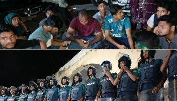 বরিশাল কোতোয়ালি থানা ঘেরাও, ছাত্র-জনতার অবস্থান ধর্মঘট