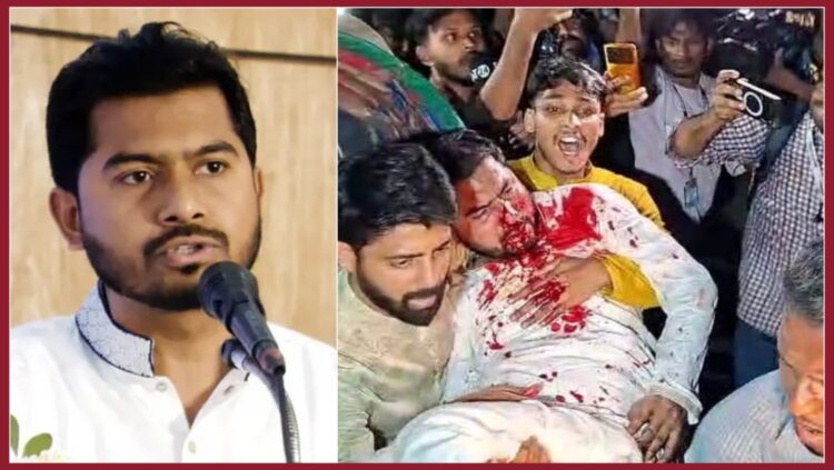কাকরাইলে জাপা-গণঅধিকার সংঘর্ষ, পুলিশের লাঠিচার্জে রক্তাক্ত নুরুল হক নুর, আহত ৫০