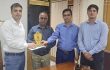কৃষি উন্নয়নে অবদানের জন্য মাই টিভি প্রতিনিধি লিয়াকতকে সম্মাননা