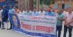 সাংবাদিক তুহিন হত্যা ও আনোয়ারের ওপর হামলার প্রতিবাদে ফরিদপুরে মানববন্ধন